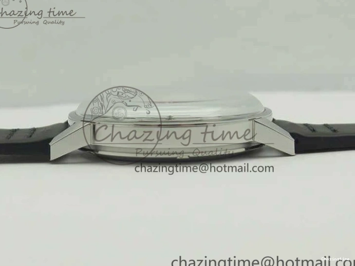 0301 EasyCare Seamaster 30 1962 SS TW Best Edition Black Dial On Leather Strap MIYOTA 8079